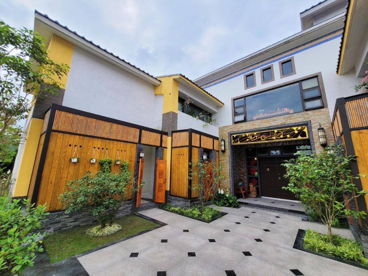 山花映水紅莊園民宿 Appartement Yuemei Buitenkant foto