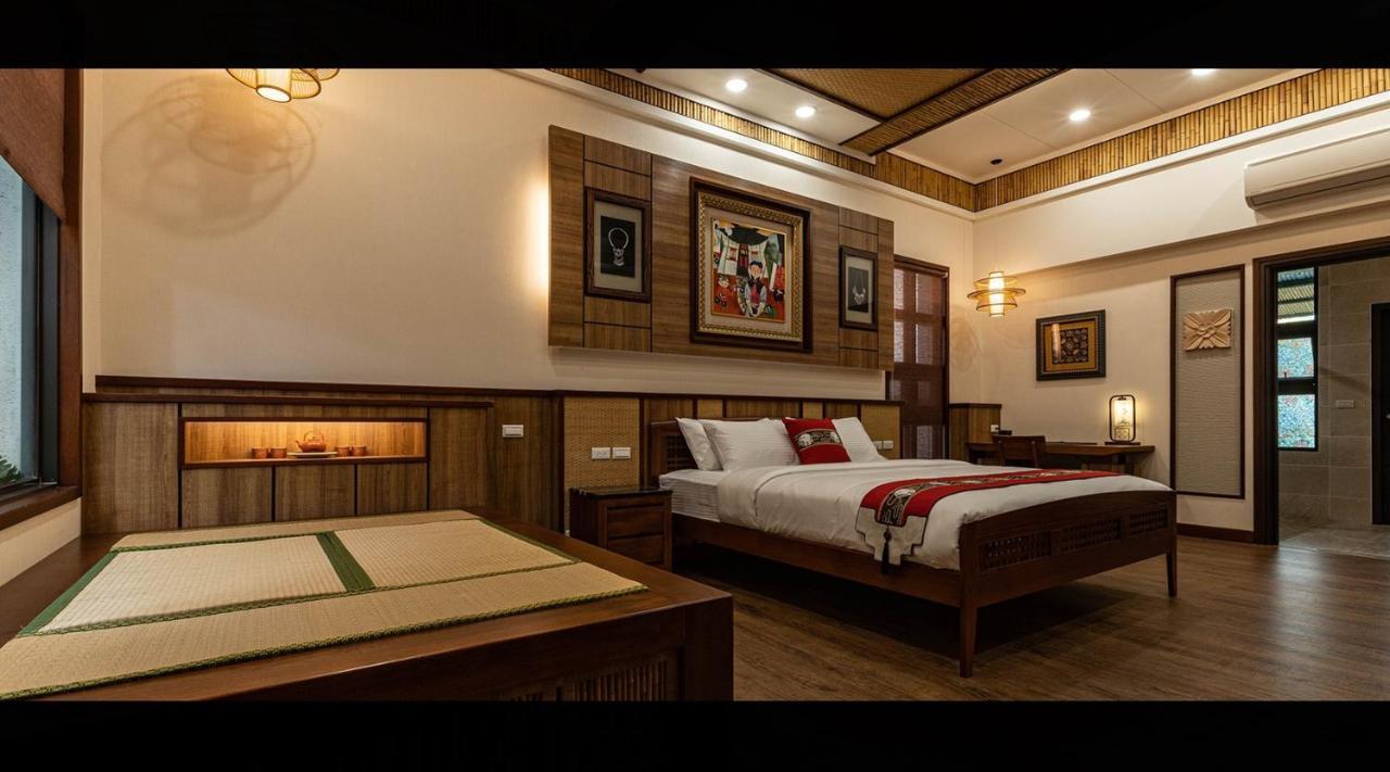 山花映水紅莊園民宿 Appartement Yuemei Buitenkant foto