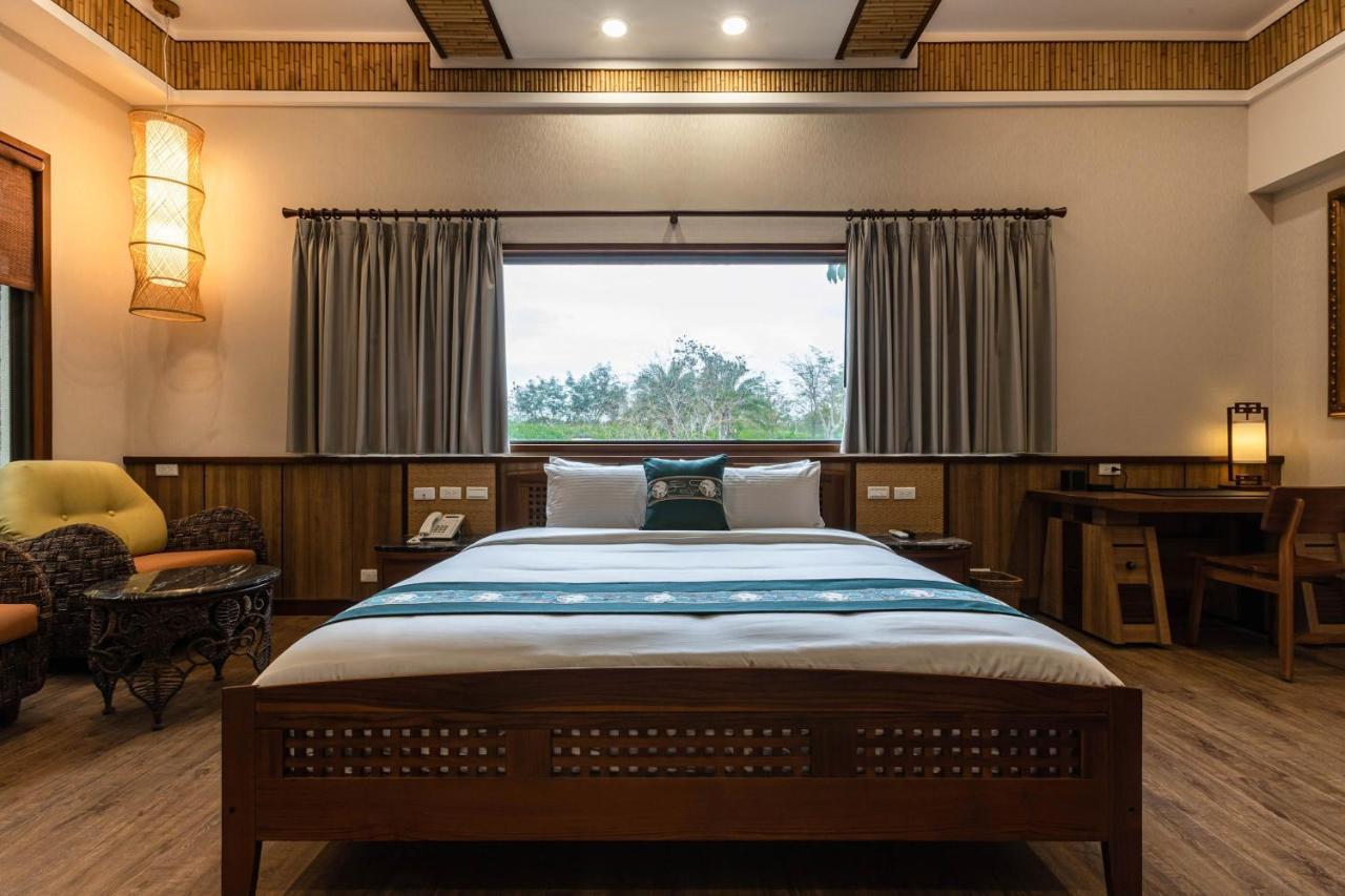 山花映水紅莊園民宿 Appartement Yuemei Buitenkant foto