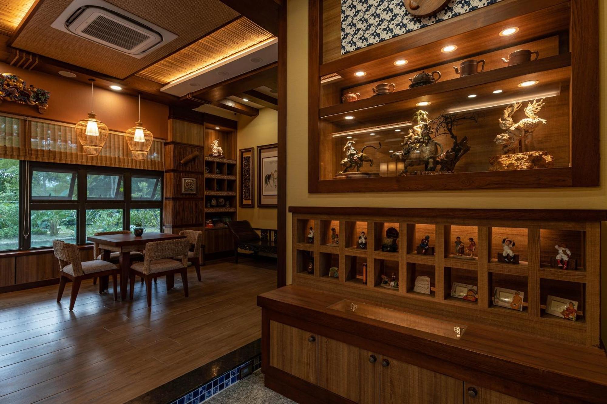 山花映水紅莊園民宿 Appartement Yuemei Buitenkant foto