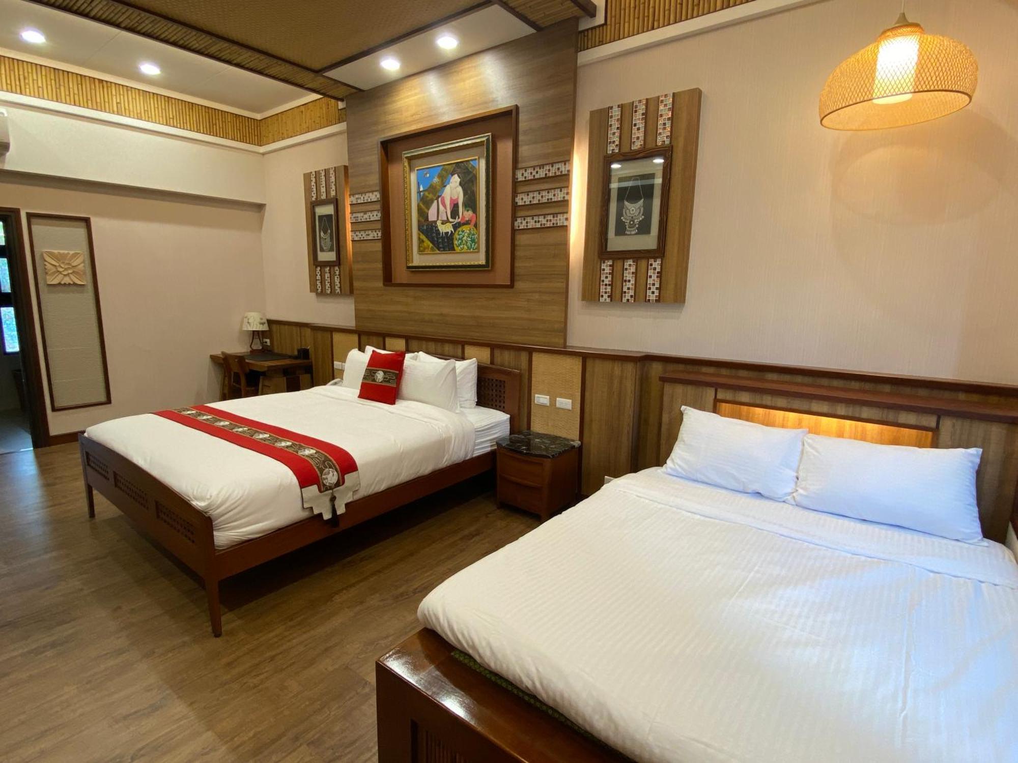 山花映水紅莊園民宿 Appartement Yuemei Buitenkant foto